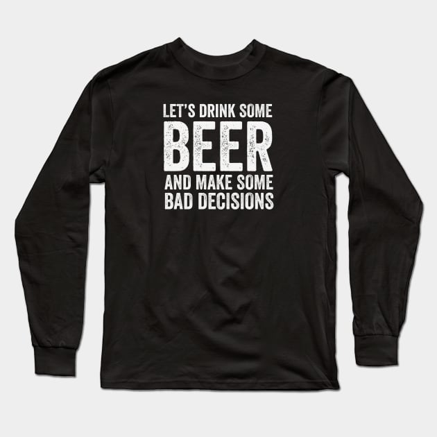 DRINKING TEAM Long Sleeve T-Shirt by DB Teez and More